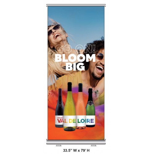 2023 Val De Loire Pop up retractable Banner #3 LR2301C